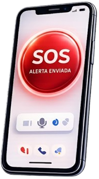 App Botón SOS en el teléfono